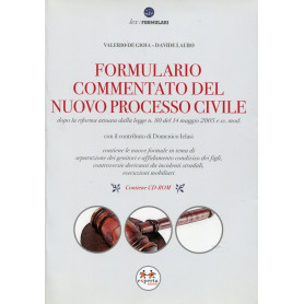 Formulario commentato del nuovo processo civile.