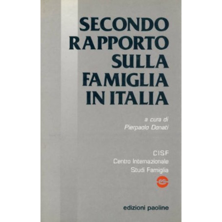 Secondo rapporto sulla famiglia in Italia