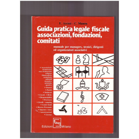 Guida pratica legale fiscale associazioni fondazioni comitati