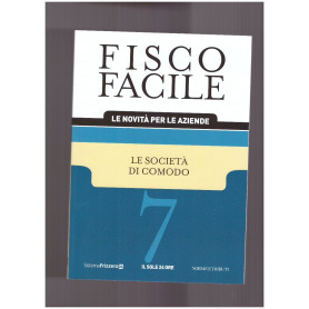 Fisco Facile Le Società di Comodo - 7