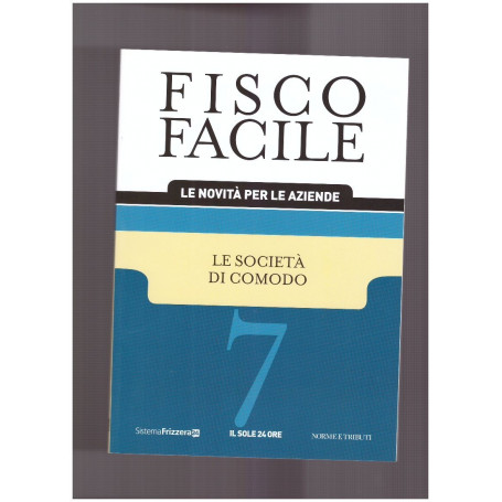 Fisco Facile Le Società di Comodo - 7