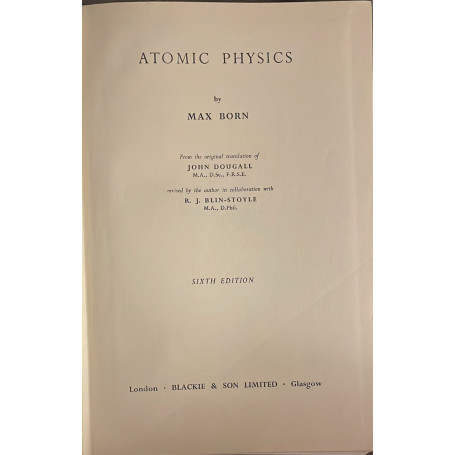 Atomic physics