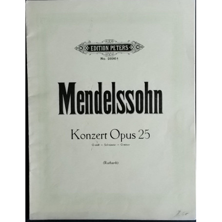 Konzert Opus 25. G minor