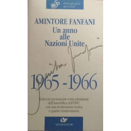 Un anno alle Nazioni Unite 1965-1966