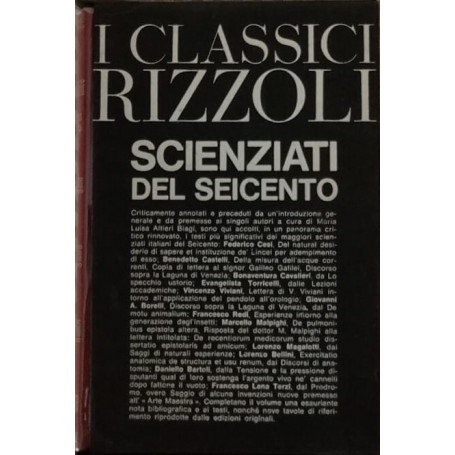 Gli scienziati del seicento