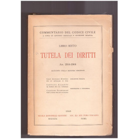 Tutela dei diritti Libro Sesto Art. 2910-2969