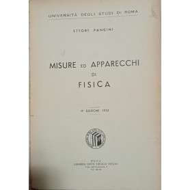 Misure ed apparecchi di fisica