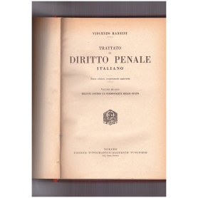 Trattato di diritto penale italiano Volume Quarto