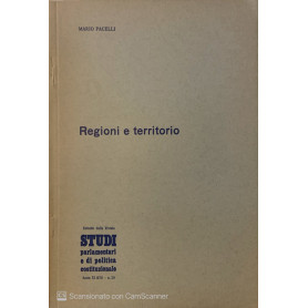 Regioni e territorio anno XI n. 30