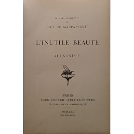 L'inutile Beautè - AlexandreLibrisaggi