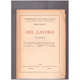 Del Lavoro Libro Quinto Art. 2602-2642