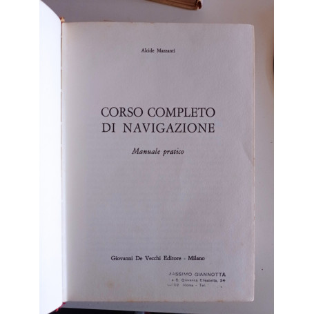 Corso completo di navigazione