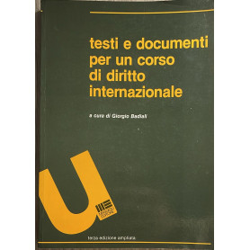 Testi e documenti per un corso di diritto internazionale