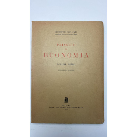 Principi di economia. 3 volumi