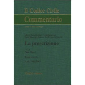 La prescrizione. Artt. 2941-2963 (Vol. 2)