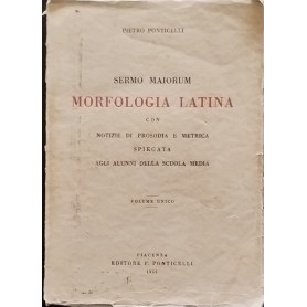 Sermo maiorum. Morfologia latina