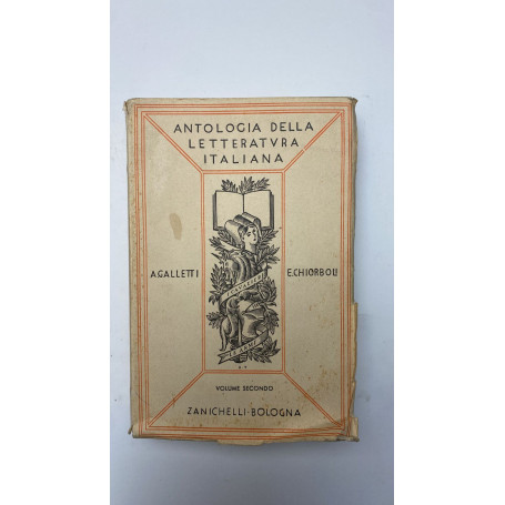 Antologia della letteratura italiana Vol 2