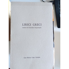 Lirici greci