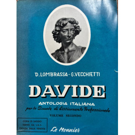 Davide. Antologia italiana per le scuole di avviamento professionale Volume secondo