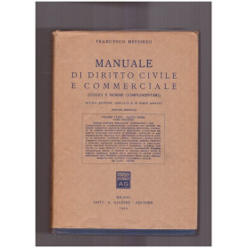 Manuale di diritto civile e commerciale (Codici e norme complementari) Vol. III Parte Prima Tomo Secondo