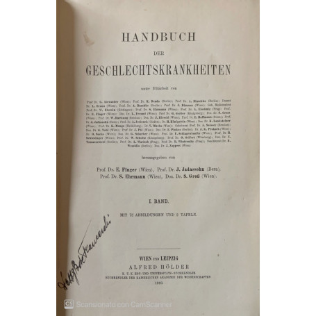 Handbuch der Geschlechtskrankheiten