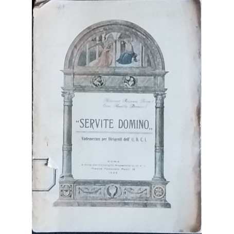 Servite domino" Vademecum per Dirigenti dell' U.D.C.I.