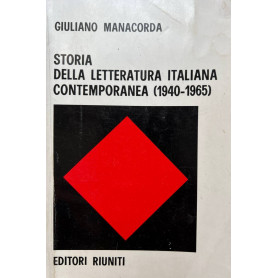 Storia della letteratura italiana contemporanea (1940-1965)