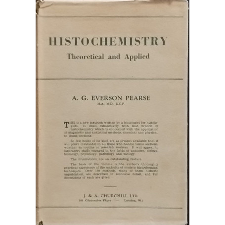 Histochemistry. Theoretical and Applied