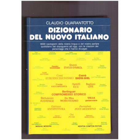 Dizionario del nuovo italiano