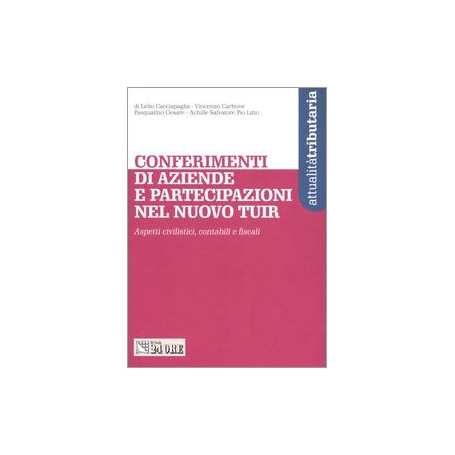 Conferimenti di aziende e partecipazioni nel nuovo Tuir. Aspetti civilistici contabili e fiscali