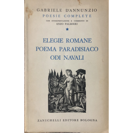 Elegie romane. Poema paradisiaco. Odi navali.