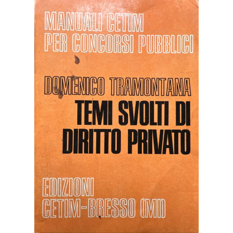 Temi svolti di diritto privato