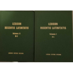 Lexicon recentis latinitatis ( Volumi I-II).