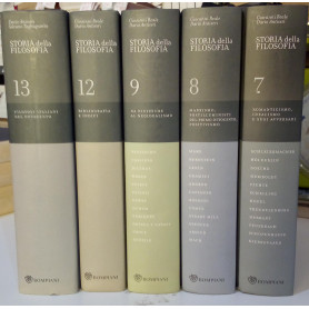 Storia della filosofia dalle origini a oggi cinque volumi della collana.