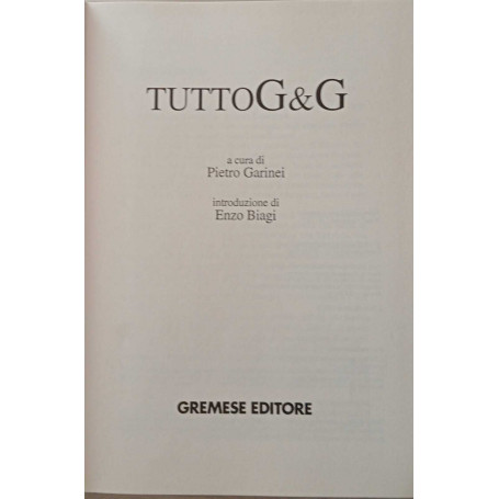Tutto G&G.