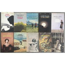 Lotto di 10 libri della Collana "I Narratori/Feltrinelli". Vedi descrizioneLibrisaggi