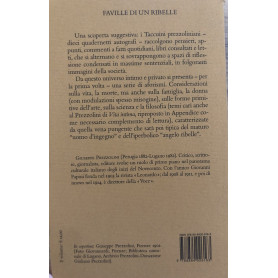 Faville di un ribelle (dai Taccuini inediti)Librisaggi
