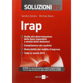 Irap. Soluzioni 2012. Con CD-ROM