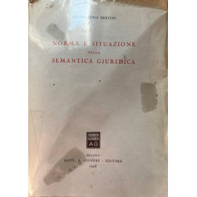 Norma e situazione nella semantica giuridica