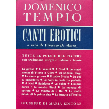 Canti erotici