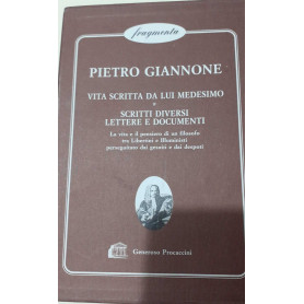 Vita scritta da lui medesimo. Scritti diversi. Lettere e documentiLibrisaggi