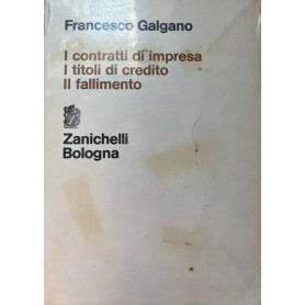 I contratti di impresa - I titoli di credito - Il fallimentoLibrisaggi