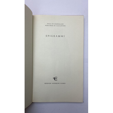 Epigrammi