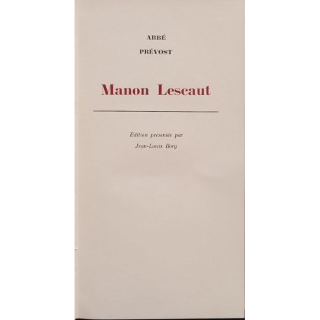 Manon Lescaut