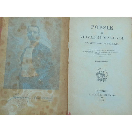 Poesie di Giovanni Marradi. Novamente raccolte e ordinate