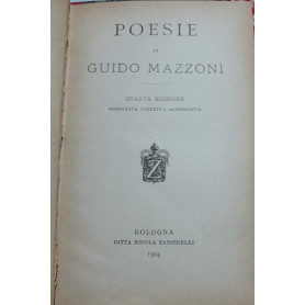 Poesie di Guido Mazzoni