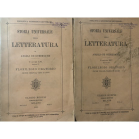 Storia Universale della Letteratura. Volume XVI Sez. 1 e 2