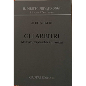 Gli arbitri. Mandato responsabilità e funzioni.