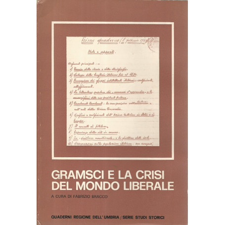 Gramsci e la crisi del mondo liberale