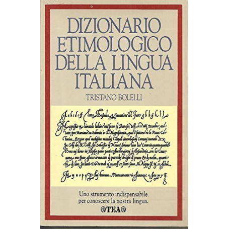 Dizionario etimologico della lingua italiana